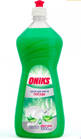 Oniks засіб д/миття посуду 1000гр алое